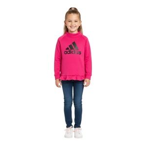 Adidas Girl’s Size 6 Hot Pink Sweatshirt